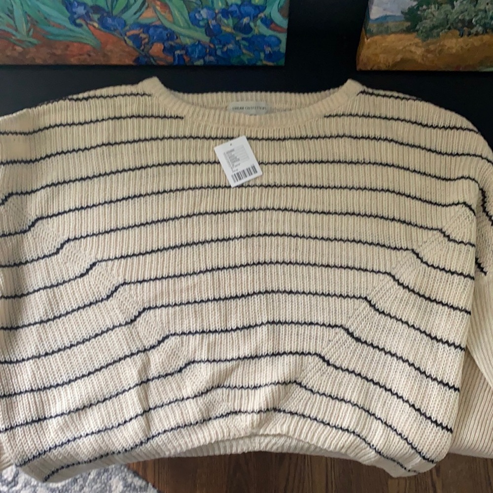 Striped Black and White Sweater